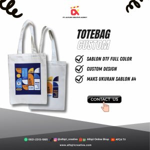 TOTEBAG/ Kanvas (Sablon DTF)