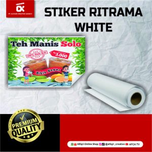 Stiker Ritrama White Matte